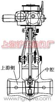 閘閥中腔異常升壓說明圖(圖 1)