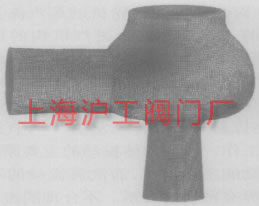 圖 3 調(diào)節(jié)閥的三維計算網(wǎng)格 圖 3 調(diào)節(jié)閥的三維計算網(wǎng)格