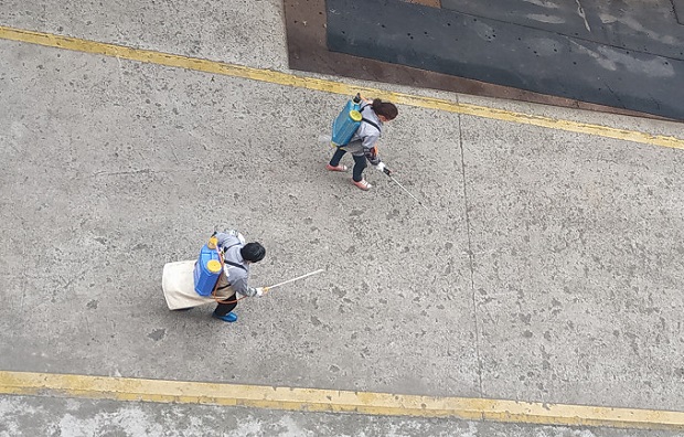 廠區定時消毒